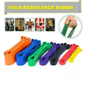 Heavy Duty Resistance Yoga Band Loop Exercise Fitness Workout Band Gym Band - Red 15-35 lbs (13mm*2080mm).
