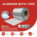 5M Waterproof Tape Butyl Rubber Aluminium Foil Roof Pipe Caravan Repair Flashing - 10cm* 5m* 1 Unit.