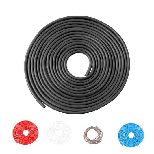 5m Car Door Edge Protector Strip Anti-Scratch Protection Rubber Trim Seal - Grey.