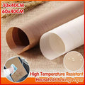 High Temperature Resistant Household Baking Paper Baking Sheet Cloth Non-Stick - White 40*60CM