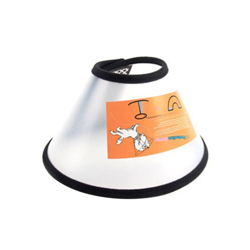 Pet Cat Dog Protective Cone Collar Elizabethan E Collar Wound Healing Recovery - 1