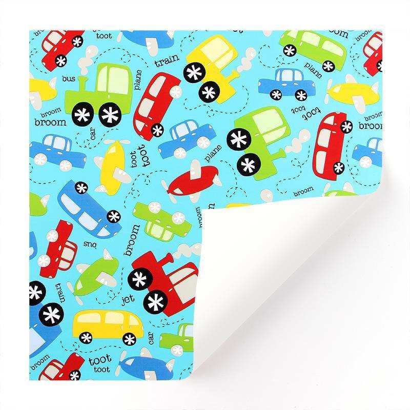 20pcs Cute Animal Cartoon Gift Wrapping Paper for Toys Bookskin and Crafts - Ice cream-20PCS