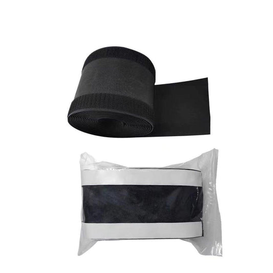 Cable Cover Nylon Sticky Wire Protector Floor Blanket Reusable Cord Tube Cover - Black-3Meter(with adhesive)-Floor.