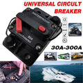 Waterproof Car Circuit Breaker Fuse Reset 30-300A AMP 12V-48V DC Car Boat IP67 - 30A.