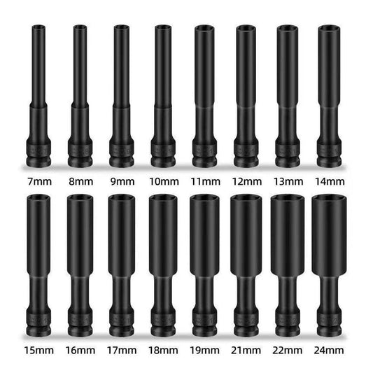 Hexagonal Socket Adapter Set for Electric Impact Wrench Power Drill Socket Tool - 8mm.