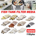 500g Fish Tank Water Filter Media Aquarium Filtration Material Sponge Pad - Nano Ring
