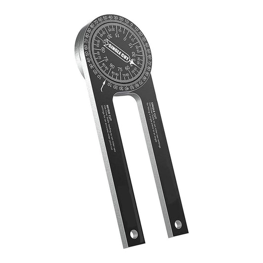 360 Degree Woodworking Protractor Angle Finder Positioning Tool Horizontal Gauge.