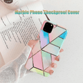 Rainbow Case for iPhone 14 13 12 11 Pro Max XR XS Marble Phone Shockproof Cover Silicone - For iphone 14 Plus.