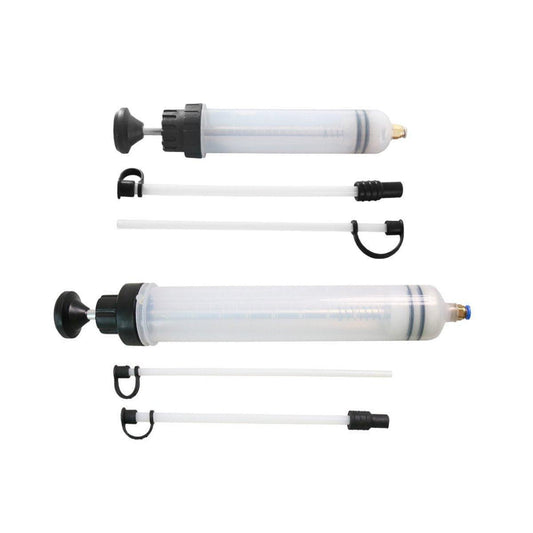 Manual Needle and Barrel Suction Oil Change Tool Pump for Brake Oil Filler - 200cc.