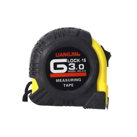 Steel Measuring Tape with Lock Rubber Grip Metric and Inch Ruler 3M 5M 10M - 3M.