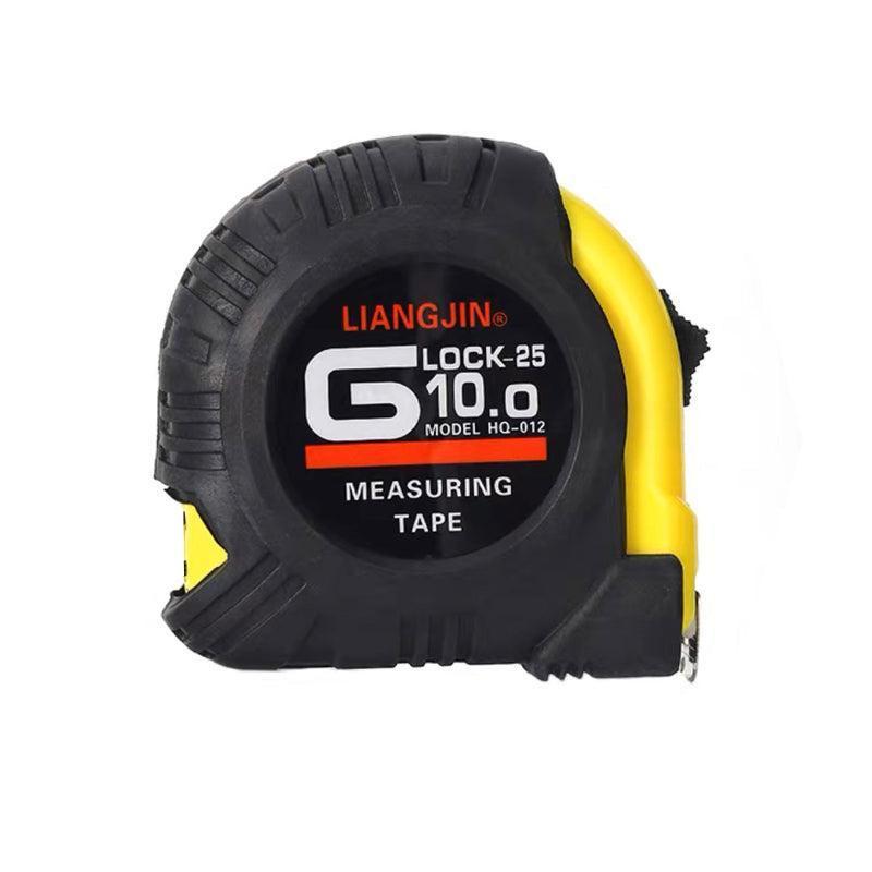 Steel Measuring Tape with Lock Rubber Grip Metric and Inch Ruler 3M 5M 10M - 3M.