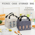 Portable Insulated Thermal Lunch Box Carry Tote Picnic Case Storage Bag 21x17x15cm - C02 (21x17x15cm).