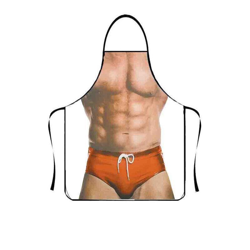 Funny Adult Men Women Novelty Aprons Party Game Cooking Kitchen BBQ Baking - Sexy Lace