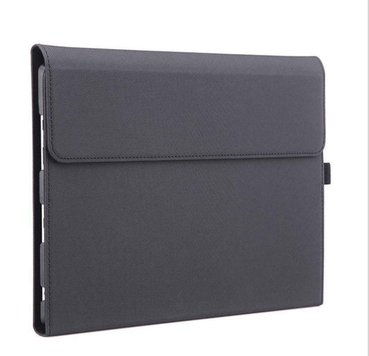 Premium Leather Case Cover Protector For Microsoft Surface Pro 8 - Red.