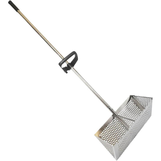 Stainless Steel Sand Screen Collapsible Beach Screen Crab Trap Fishing Gear.