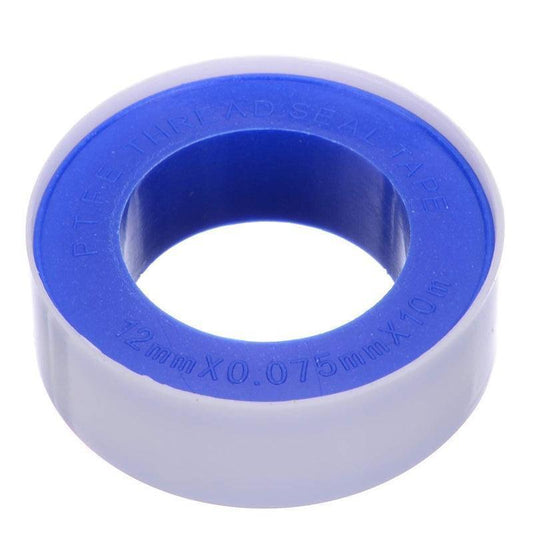 12X Teflon Tape 12mmx10m White Thread Plumbing Tape Plumbers Sealing Water.