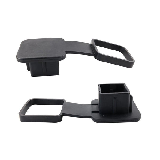 2pcs Car Trailer Hook Cover Retrofit Decoration Protective Towing Hitch Cover.