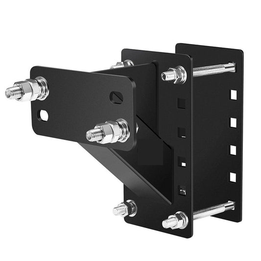 Heavy Duty Car Trailer Spare Tire Carrier Mount Universal Steel 150 lbs Capacity.