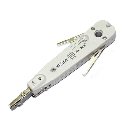 Network Cable Punch Down Tool with Hook and Blade for RJ45 RJ11 Cat5e Cat6.