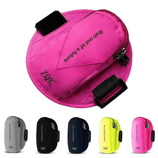 Universal Outdoor Sports Armband Case Phone Holder Gym Running Jogging Arm Band - Yellow.