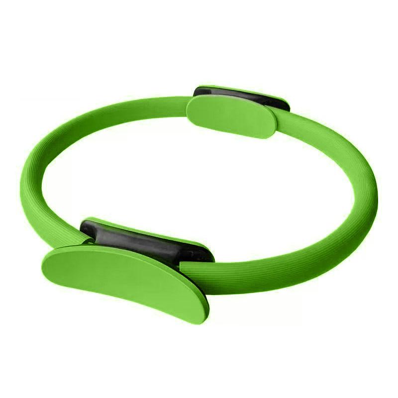 6 Colours Pilates Yoga Ring Magic Circle Fitness Equipment for Toning Slim Legs - Pink.