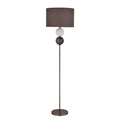 Murano Floor Lamp - Brass/Pewter