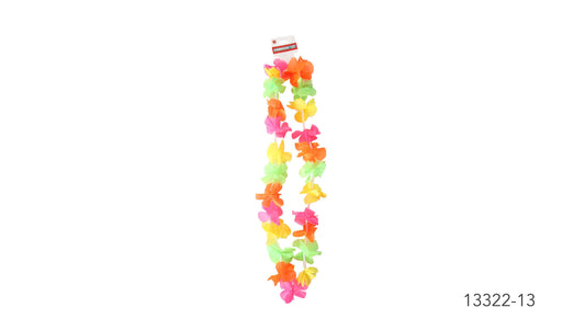 40cm HAWAIIAN LEI Tropical Beach Theme Hawaii Luau Party Garland Flowers