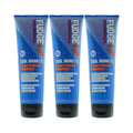 3x Fudge 250ml Blue Toning Shampoo - Erases Red & Orange from Cool Brunette Hair