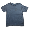 KIDS PLAIN T SHIRT Childrens Child 100% COTTON Boys Girls Basic Blank Tee Top - Sky Blue - 12