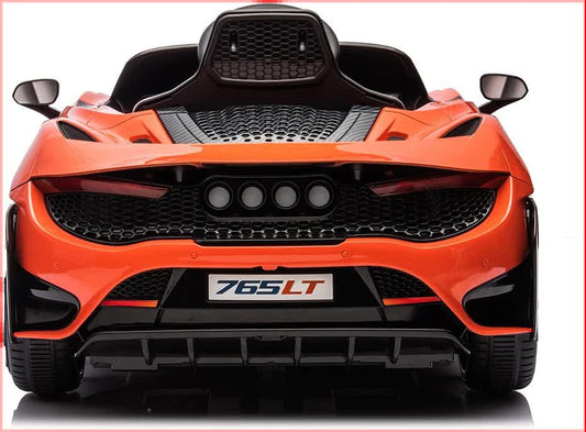 12V Licensed McLaren 765LT Kids Ride On Sports Electric Car.
