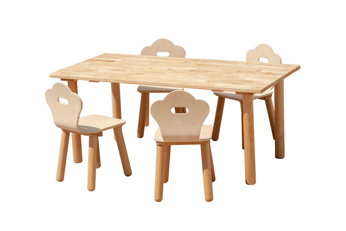 Classic Rectangular table and 4 chairs.