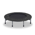 40" Mini Trampoline Jogger Rebounder Home Gym Workout Fitness Black.