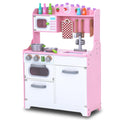 Kids Wooden Kitchen Pretend Play Set Toy Toddlers Children Cooking Food Cookware.