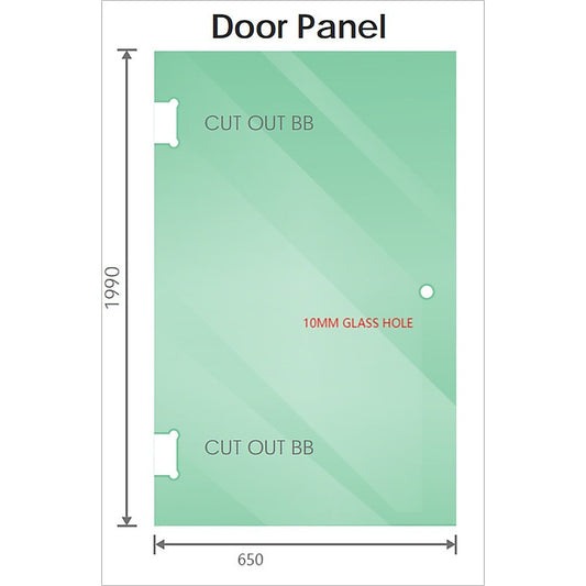 120x110cm Corner Frameless Shower Screen – Nickel Wall Channel and Floor Channel with Brass Hinges & Square Knob Handle