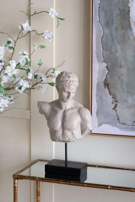 Grecian Bust on Stand 54cm.