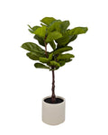 Artificial Real Touch Fiddleleaf Tree 100cm.