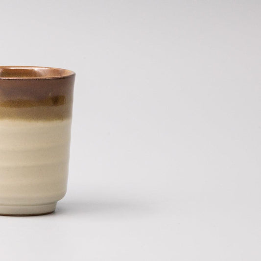 Sushi Mug 150ml Caramel Cream Glaze.