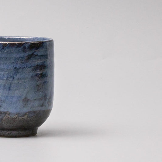 Mug Yunomi 280ml Indigo Black Glaze.