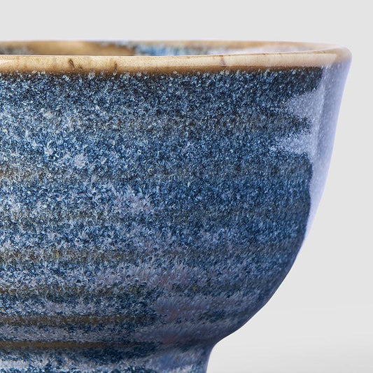 Tea Cup 120ml Steel Grey Glaze.