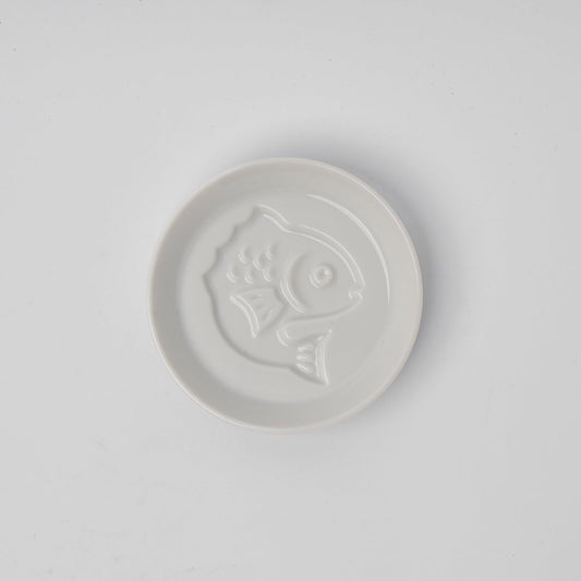 Sauce Dish Silhouette Fish.