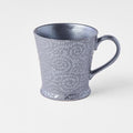 Mug 200ml Black Scroll Design