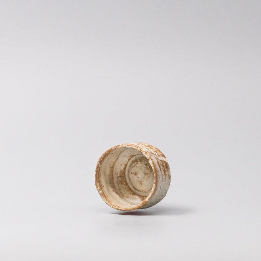 Sake Cup Sand Glaze.