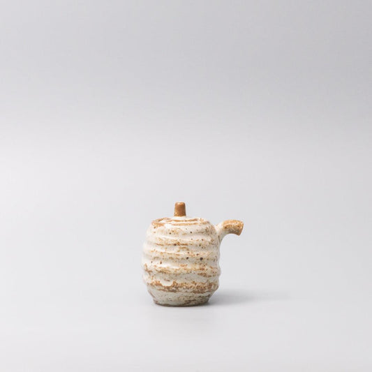 Soy Pot Rustic White Sand.
