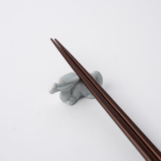 Chopstick Rest Ice Blue Dragon.
