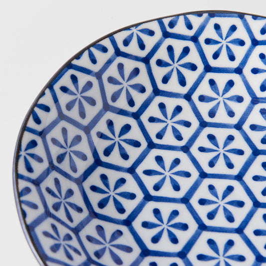 Pasta Bowl 20.5cm Flower Design.