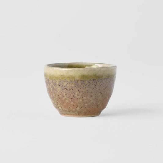 Sake Cup 30ml Light Brown Glaze.