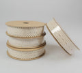 bulk 72 3m Cotton Lace Ribbon 16mm w Assort Display Box.