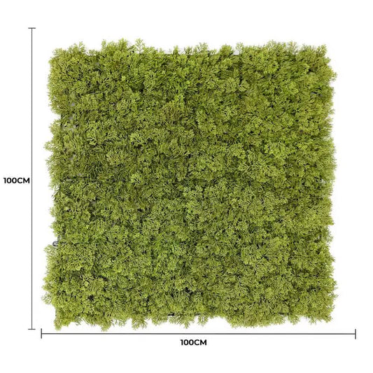 Nearly Natural Moss Panel UV Resistant 100cm x 100cm (Back Order Only).