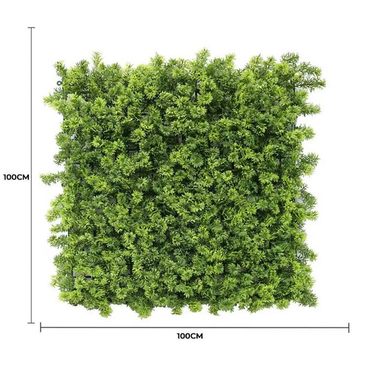 Green Moss Panel UV Resistant 100cm x 100cm (Back Order Only).