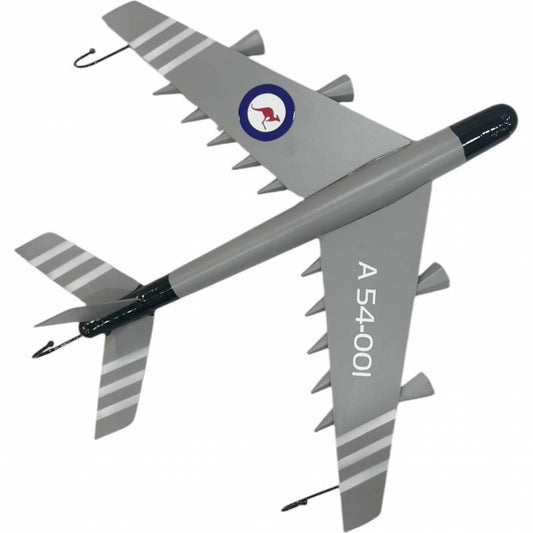 A54-001 Jet Fighter w Hanging Hooks 49cm.